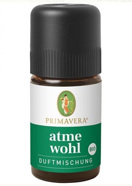 Primavera Atmewohl Duftmischung Bio 5 ml