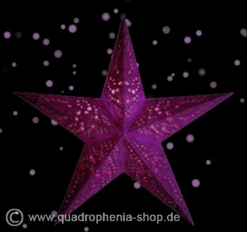 Leuchtstern Starlightz Mono Violett 60 cm